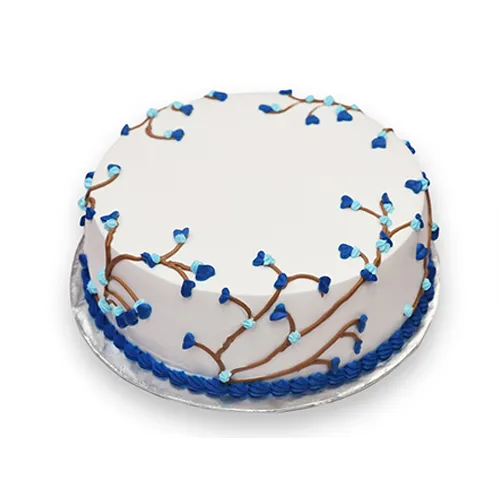 Blue Blossom Cake