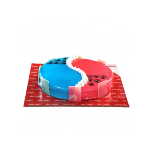 Vanilla Strawberry Divided Cake