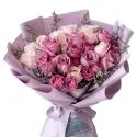 Premium White on Pink Bouquet