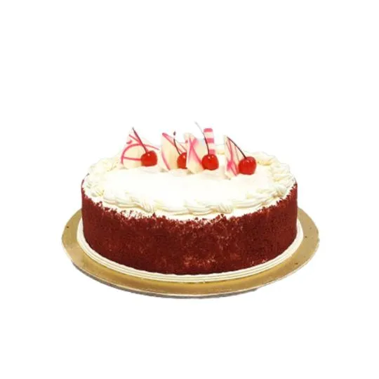 Red Velvet Cake with cherries